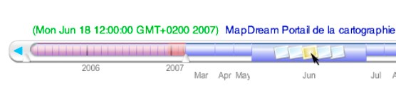 KChrono – Interactive TimeLine for a search engine (2008)